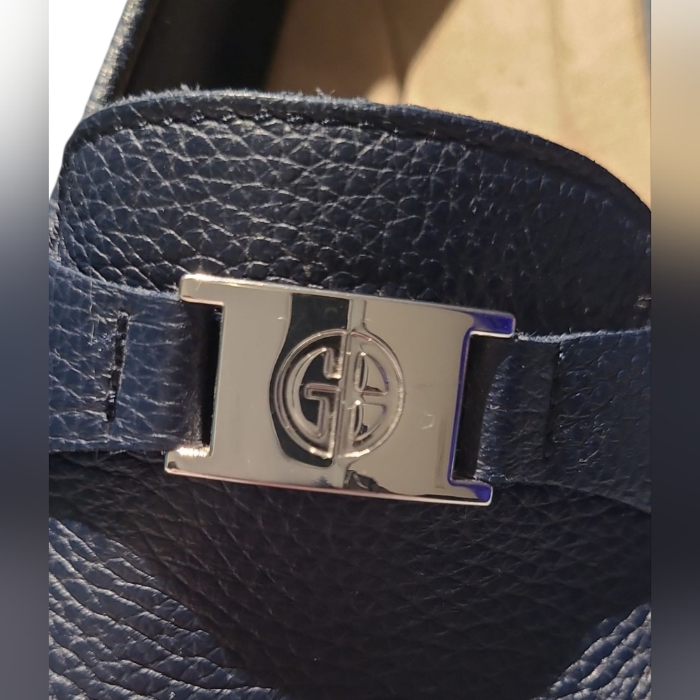 🎳 Navy Dailyn loafers from Giani Bernini - Picture 3 of 7